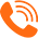 orange phone icon
